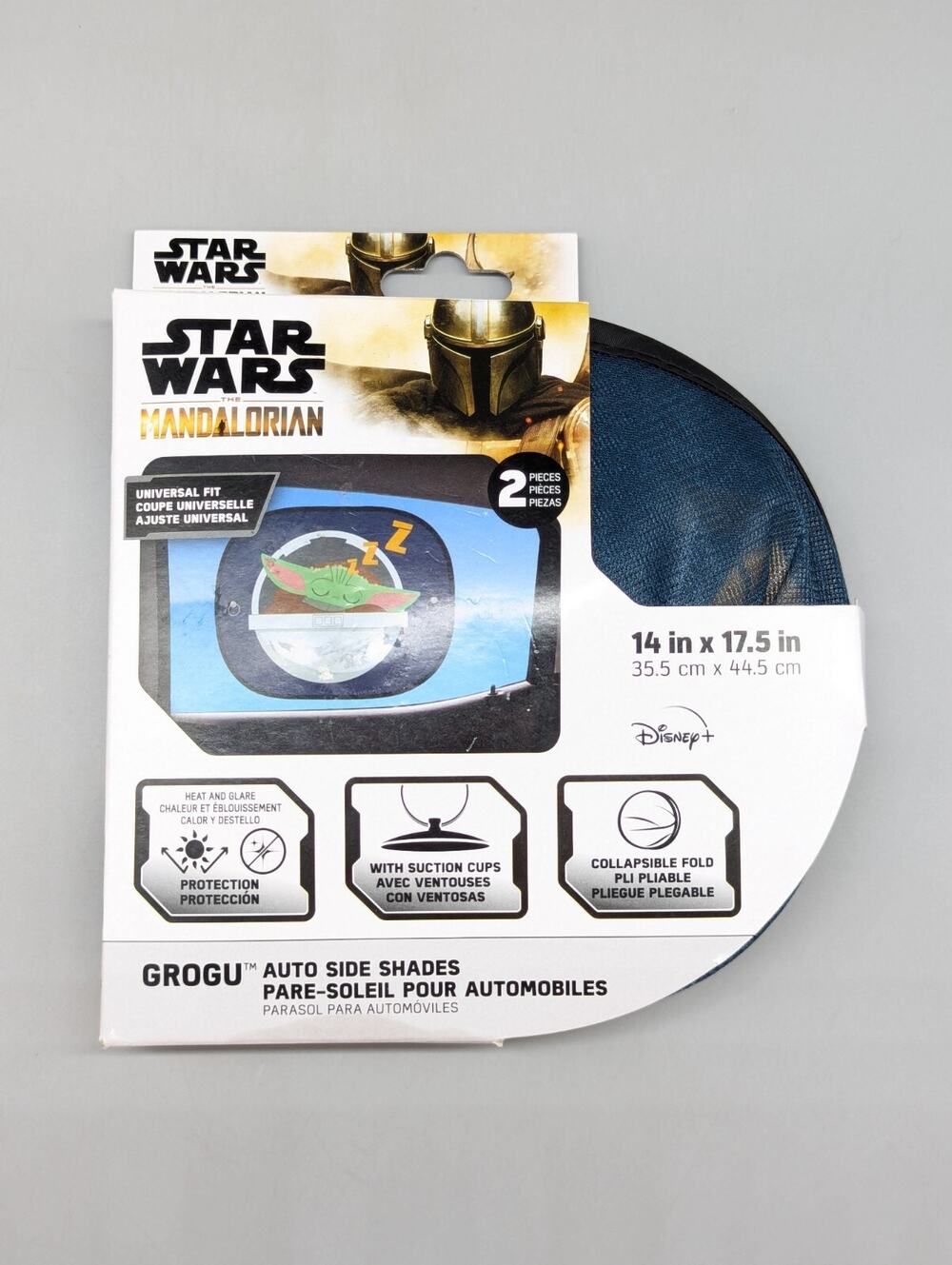 Star Wars The Mandalorian The Child Grogu Nap Time Window Sunshade 2-Piece
